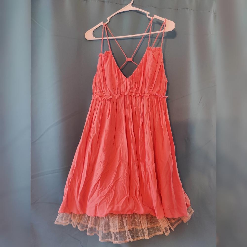 SOLD -- NWT Paper Crane Spaghetti-Strap Dress